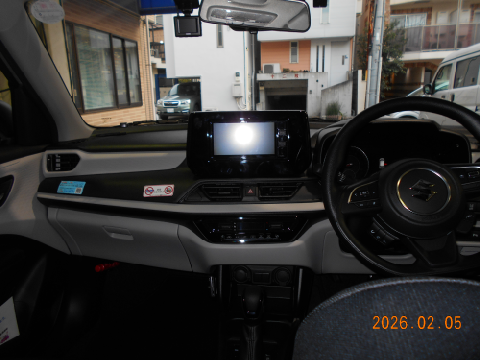 乗用車1台入庫しました。