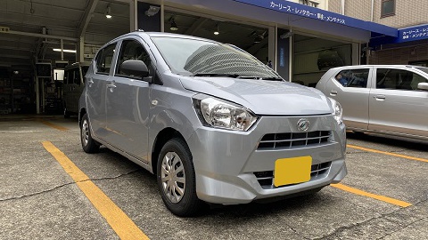 軽乗用車1台入庫しました。