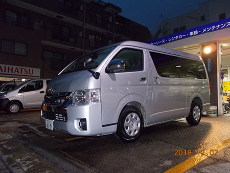 今回特例で送迎車両が必要になりTBカーズのマンスリー...