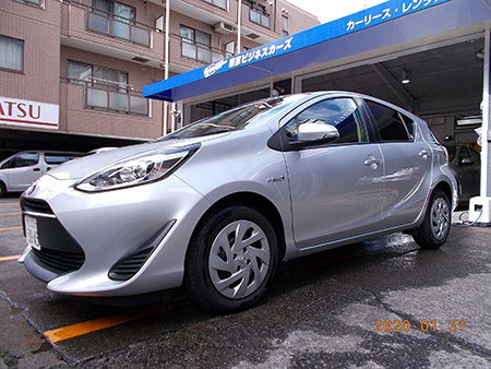 車両が1台必要になりTBカーズのマンスリーレンタカー...