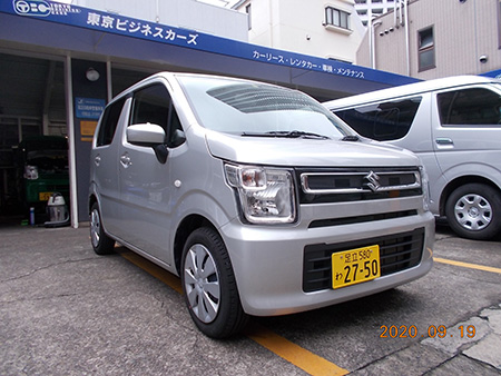 営業車としてマンスリーレンタカーを探していた際、納車...