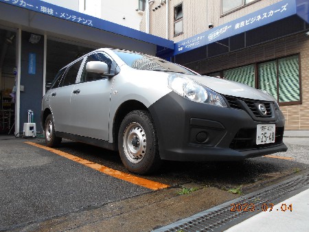 長期的に車が必要になり東京ビジネスカーズのマンスリー...