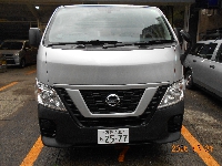 マンスリーレンタカー ワンボックスバン 新しい車が入庫されるまでのつなぎで借りました。
